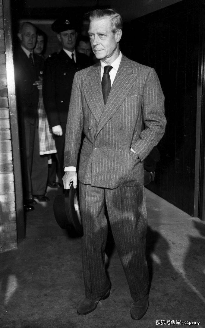 西装界天花板—温莎公爵_切换_图片_注释