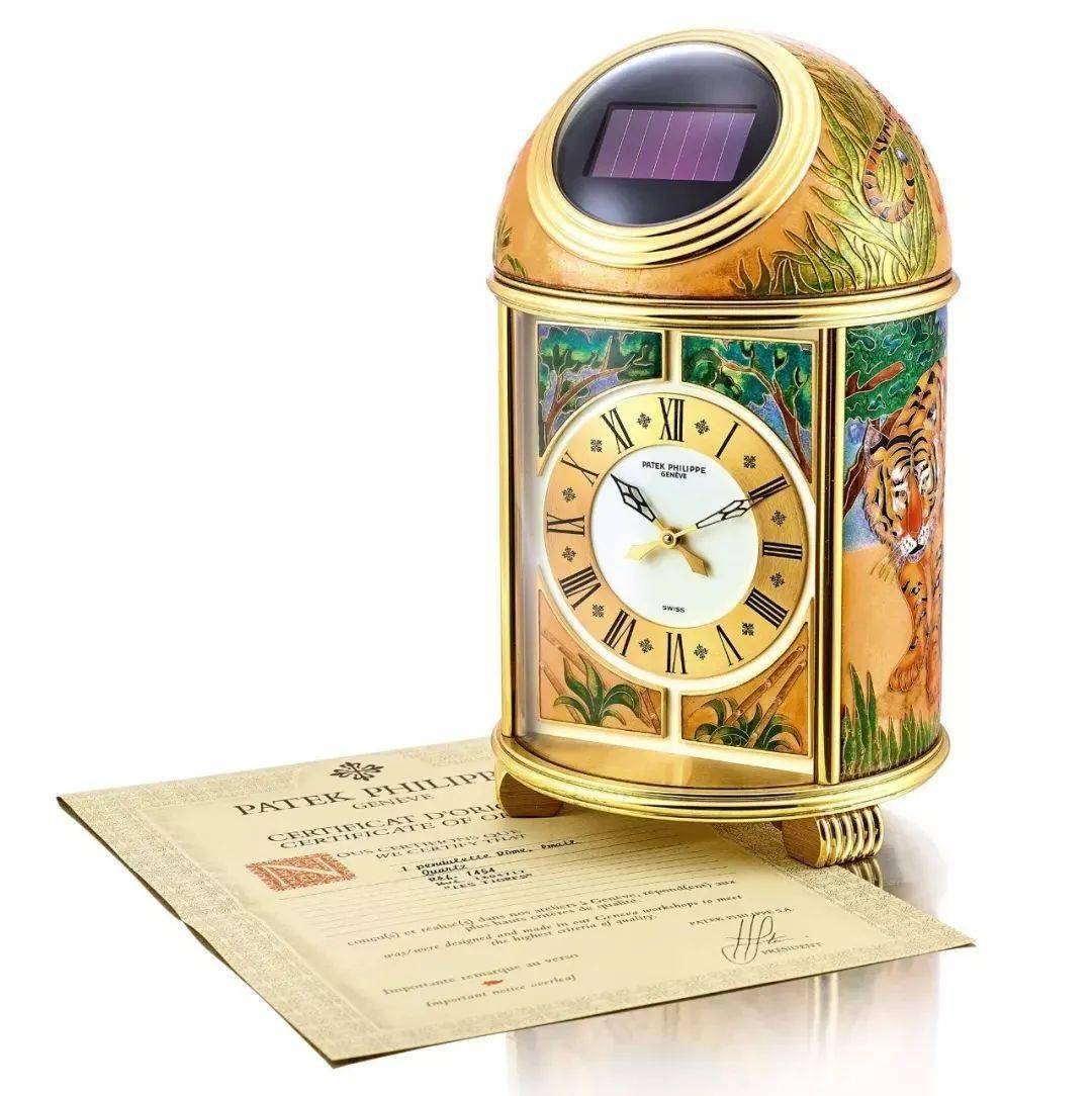 罕见百达翡丽"掐丝珐琅圆顶座钟"领衔!