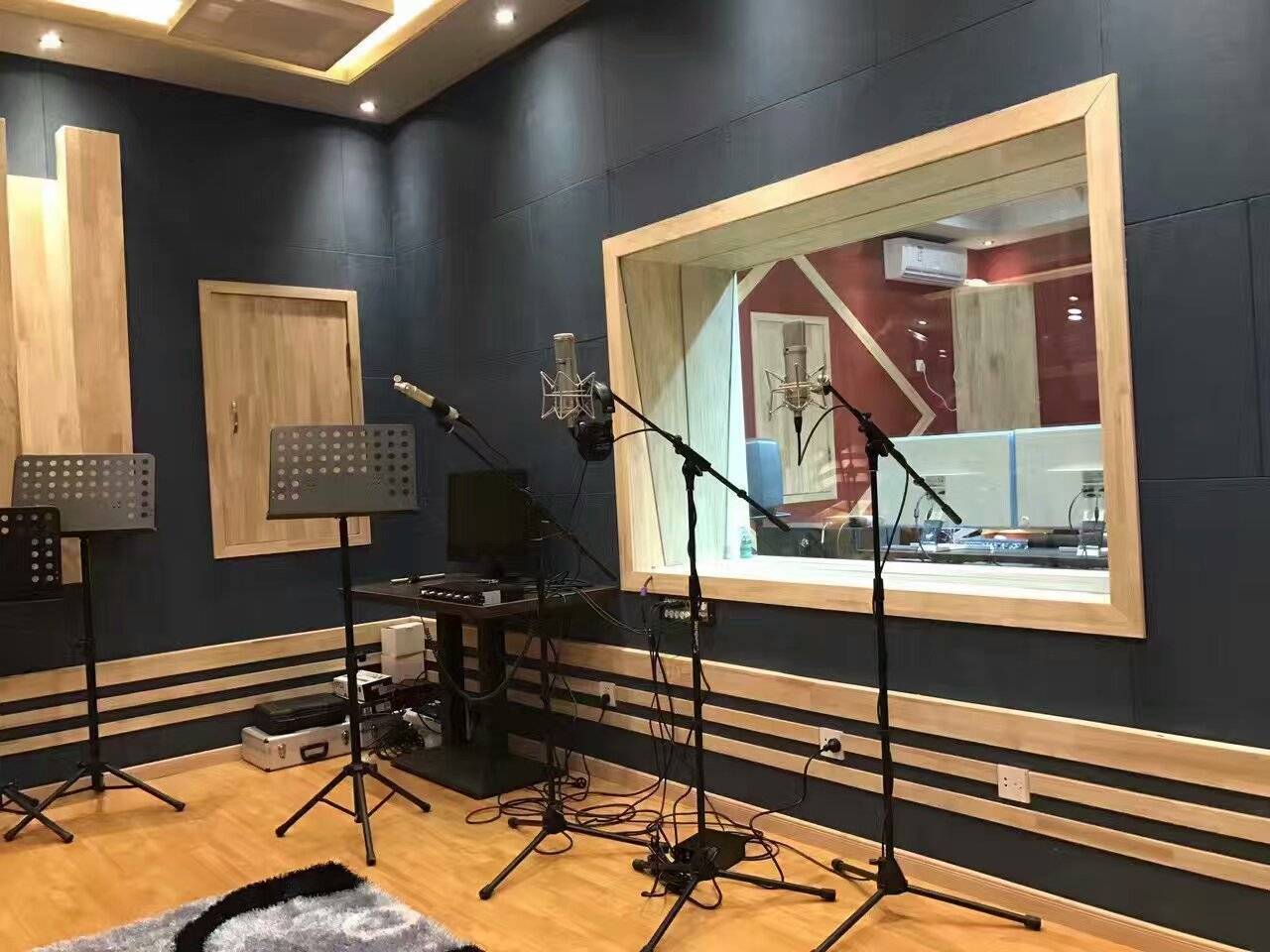 专业录音棚演播室鼓房排练厅文化馆学校录音棚装修设计施工工程报价