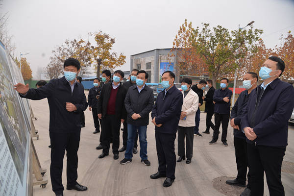 宁陵县县长蔡勇带队赴民权县,梁园区参观考察城乡供水一体化建设工作