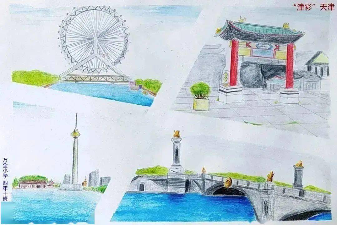 【艺韵和美】情融笔尖 绘美津城_天津_家乡_津沽