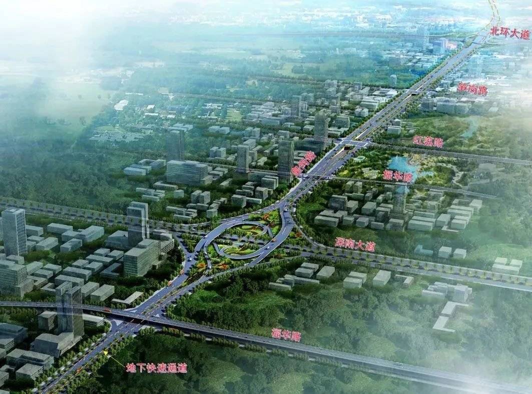 深圳特区报)规划的南北通道包括坂银通道,侨城东路北延,沙河东路北延
