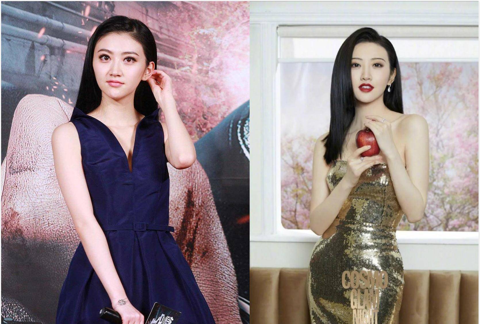 景甜最近又美回来了,换上柳叶眉好惊艳,颜值飙升的秘诀是发型?