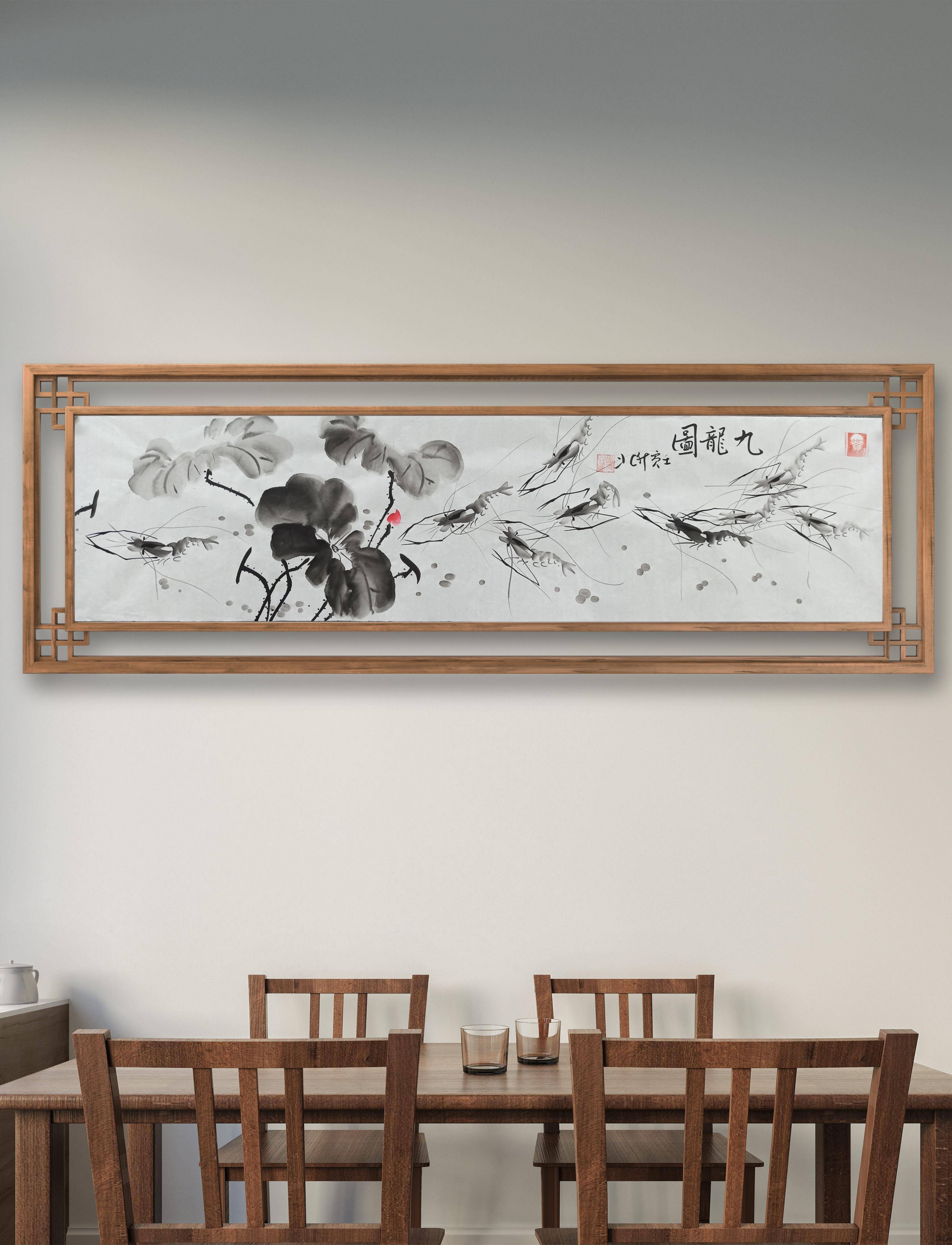 齐白石大师第三代再传弟子著名书画家 张升北_作品_书法_教育