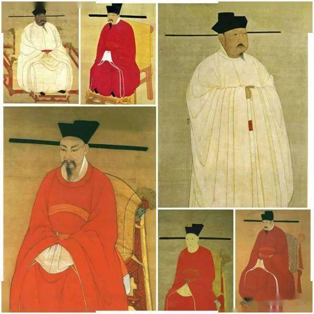 皇帝朝服仅次于冕服,是皇帝在大朝会,大册命等重大典礼时穿着的服饰