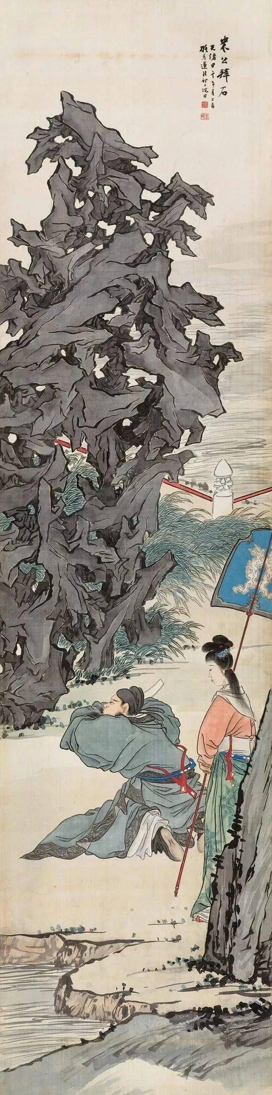 中国 清末 美人画 访古丨仇十洲·仕女- 知乎