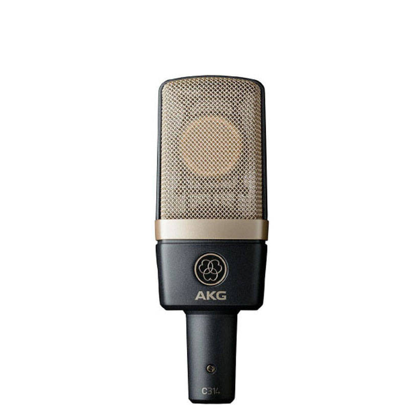 akg/爱科技c314录音棚参考级音乐工作室大振膜多指向录音直播k歌话筒
