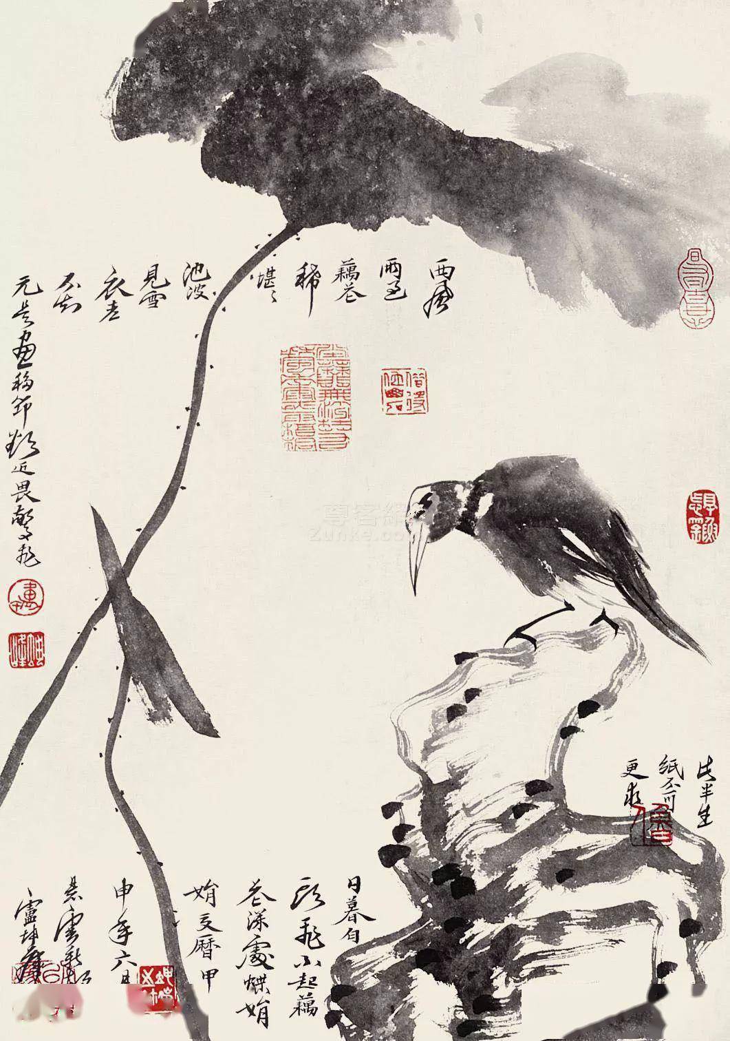 卢坤峰:视觉冲击力不等于艺术感染力_墨兰_作品_中国画系