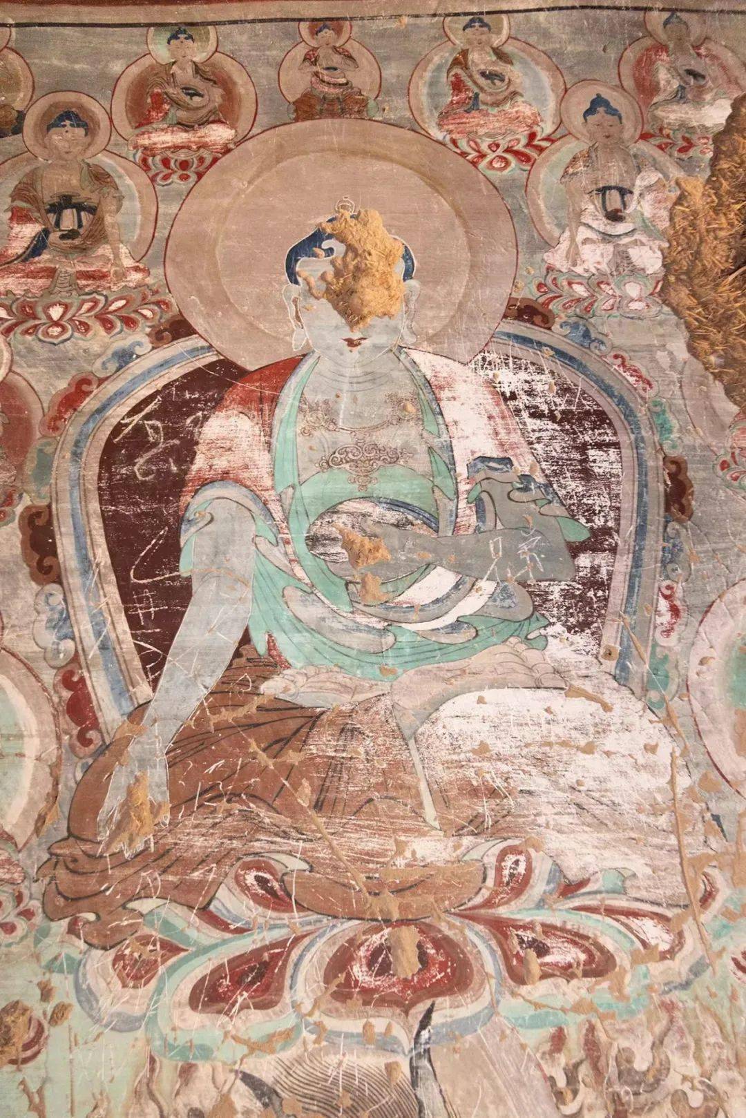 【张掖古迹】民乐童子寺_壁画_时期_石窟