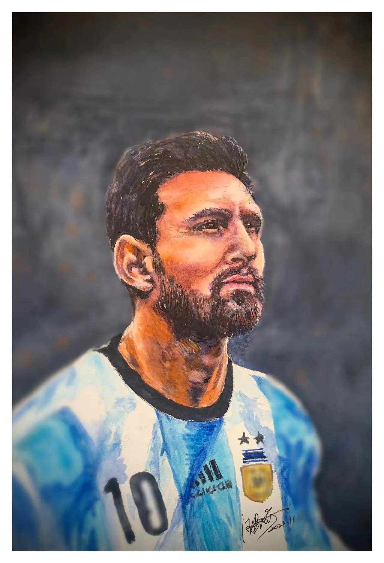 类别:水彩作者:汪安琦作品:梅西类别:油画棒作者:麦城作品:城堡类别