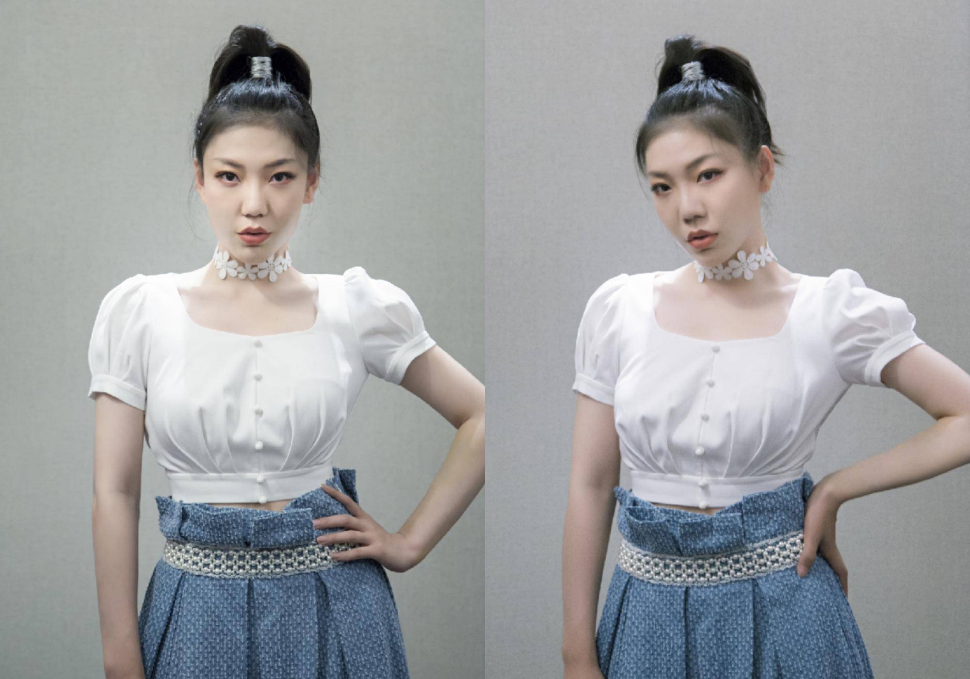 吴莫愁要转型了吗,这小清新的气质一下没认出来,时尚带点少女感_风格