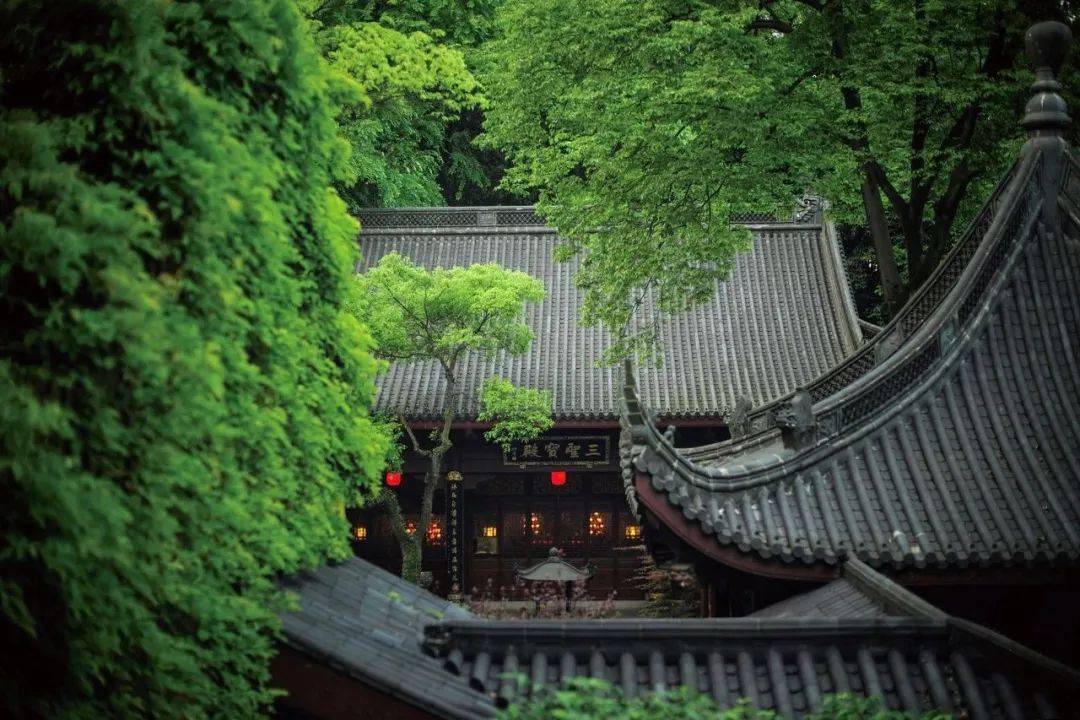 古寺,清幽_禅寺_寺院_灵隐寺