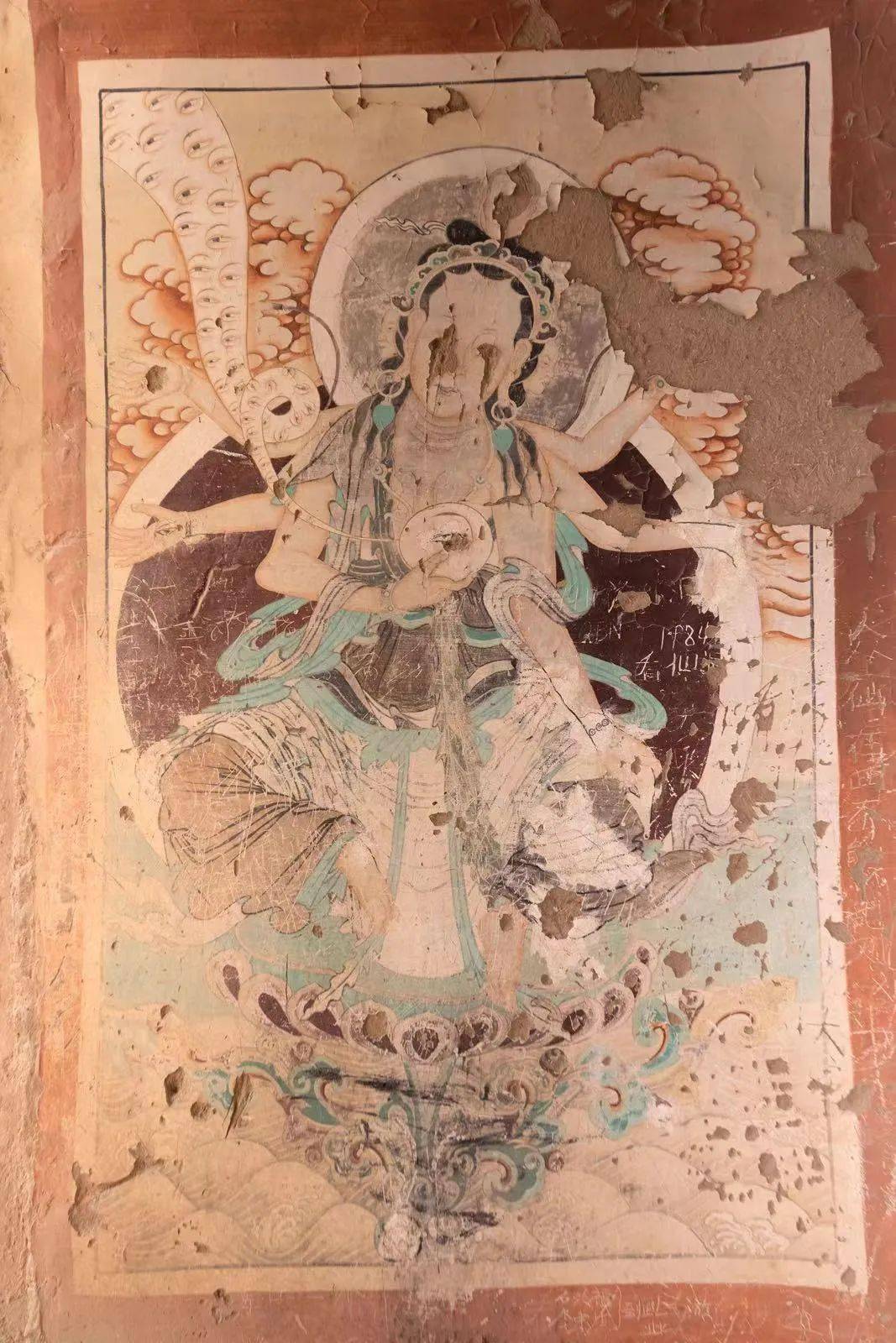 【张掖古迹】民乐童子寺_壁画_时期_石窟