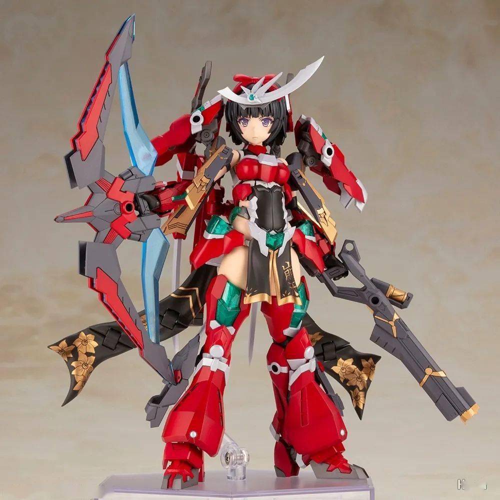 67新品预定~ 寿屋 机甲少女 机娘 祸月崩天 拼装模型 可动 手办