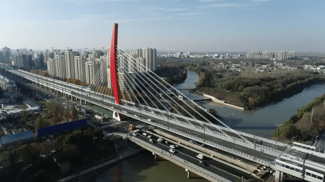 包公大道高架今日放行通车_合肥_建设_施工