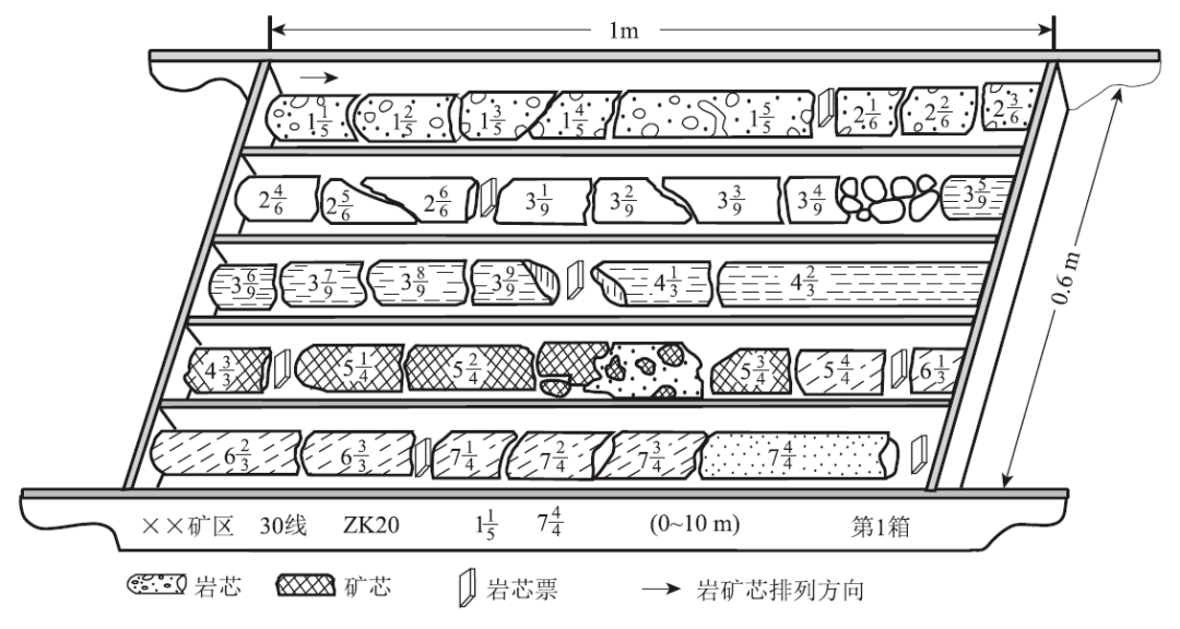 岩芯样本图片