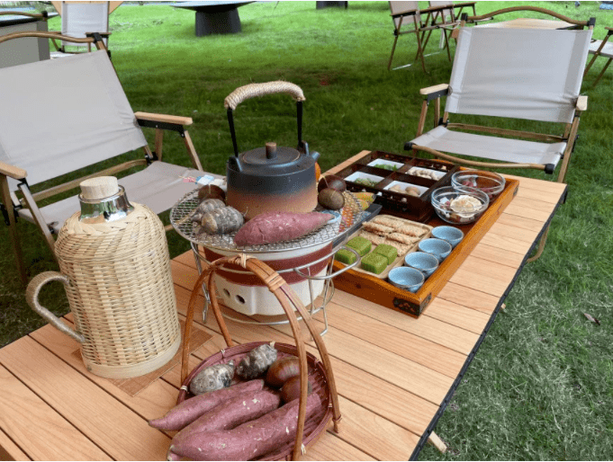 围炉煮茶&露营&喂天鹅,来龙之梦百花岛解锁冬日惬意慢生活_湿地_精品