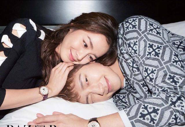 分手后的李敏镐没有任何新恋情的绯闻,而秀智则和行走的雕塑,不老男神