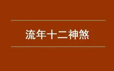 十二歲君又稱十二神煞,它們是:一太歲,二青龍,三喪門,四六合,五官符