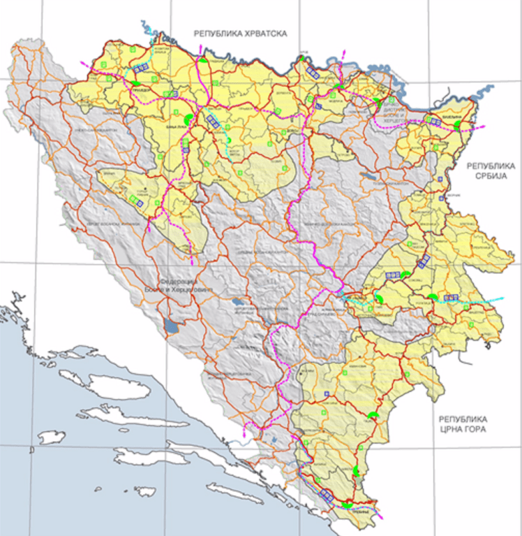 波黑塞族共和国和塞尔维亚之间将进一步提高沿线居民出行质量项目建成