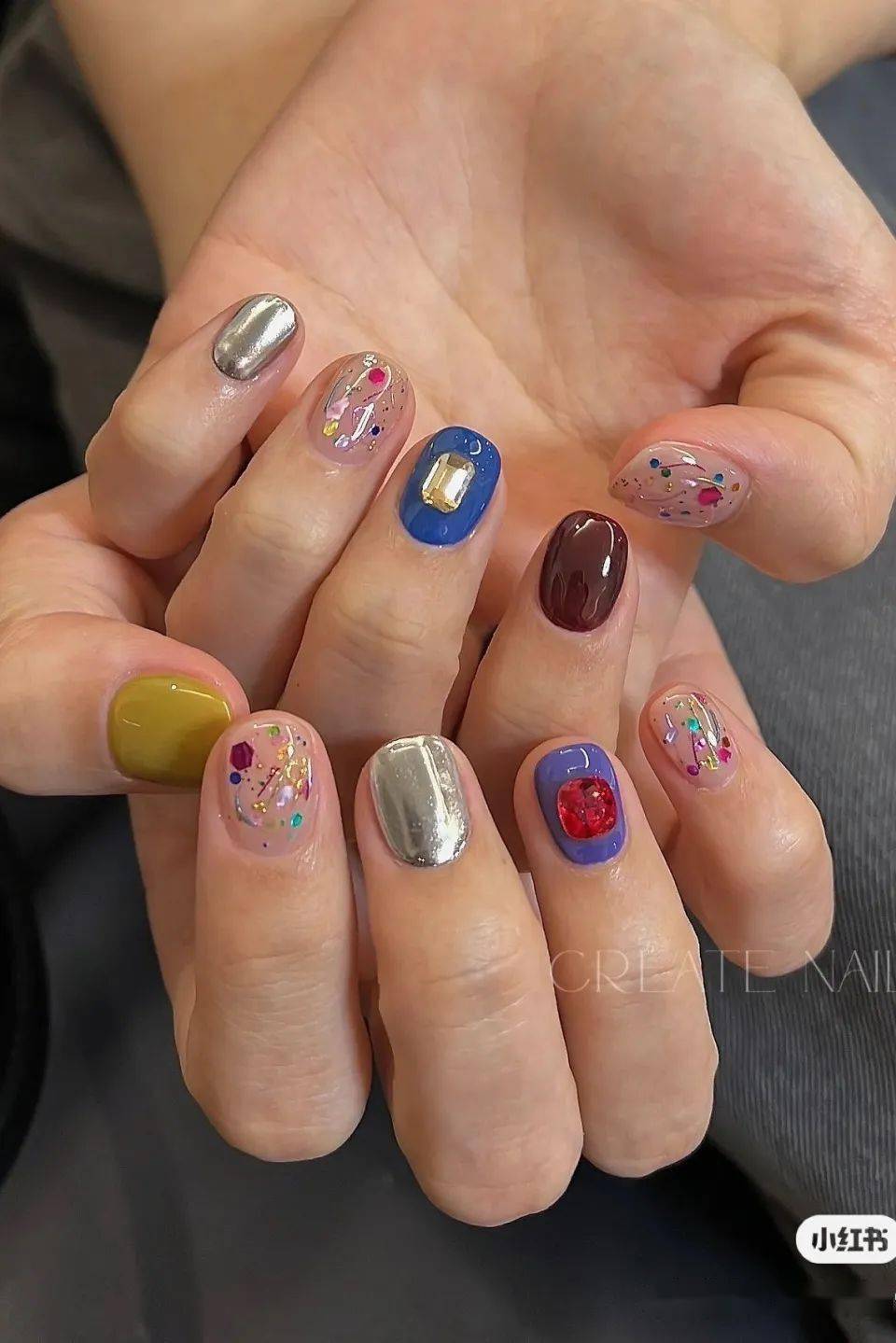 小红书50款热门秋冬美甲大搜罗!一次性挑到爽!