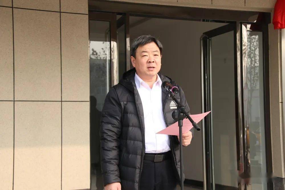 秦县长,耿书记揭牌仪式02展望未来,站在伟大征程起跑点上,锦和耕耘正