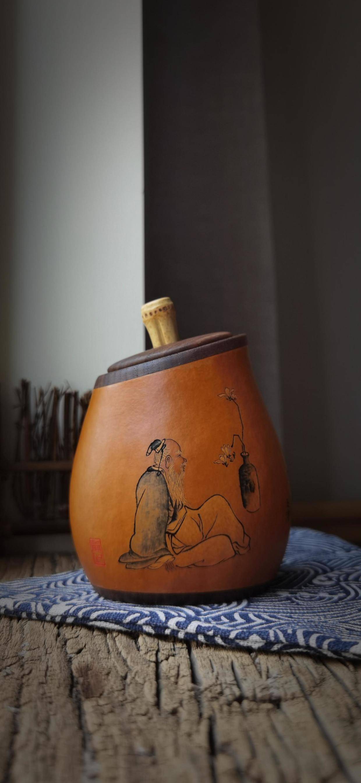 李松葫芦墨刻欣赏_河北省_雕刻_西里村