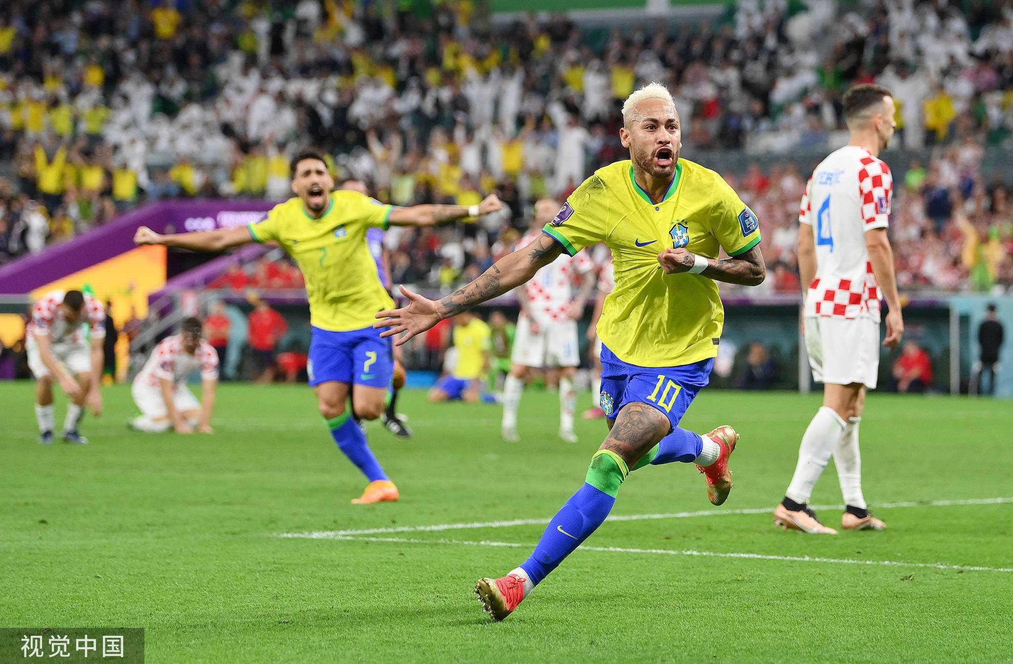 世界杯-加时赛内马尔破门悍将扳平 克罗地亚1-1巴西进点球大战_小禁区