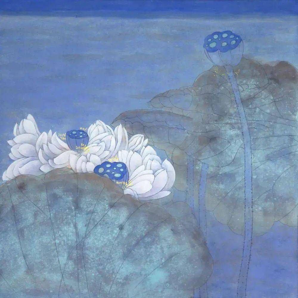 【国画天地】孙恺的作品洋溢着一种高雅,灵秀之气_艺术委员会_创作