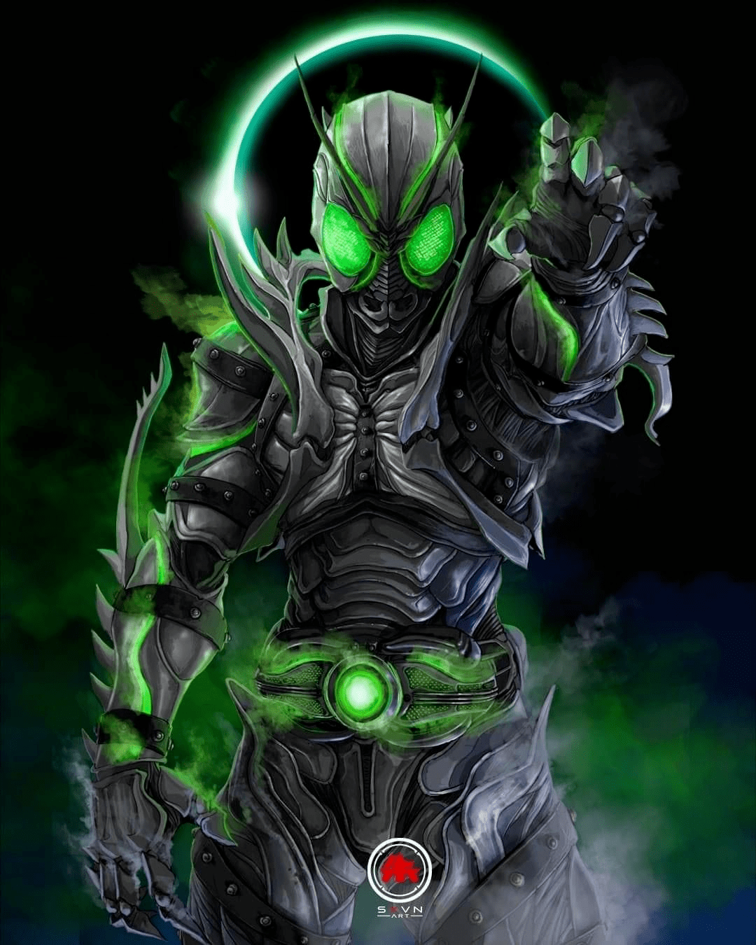 假面骑士壁纸 |克洛诺斯,凯撒,影月