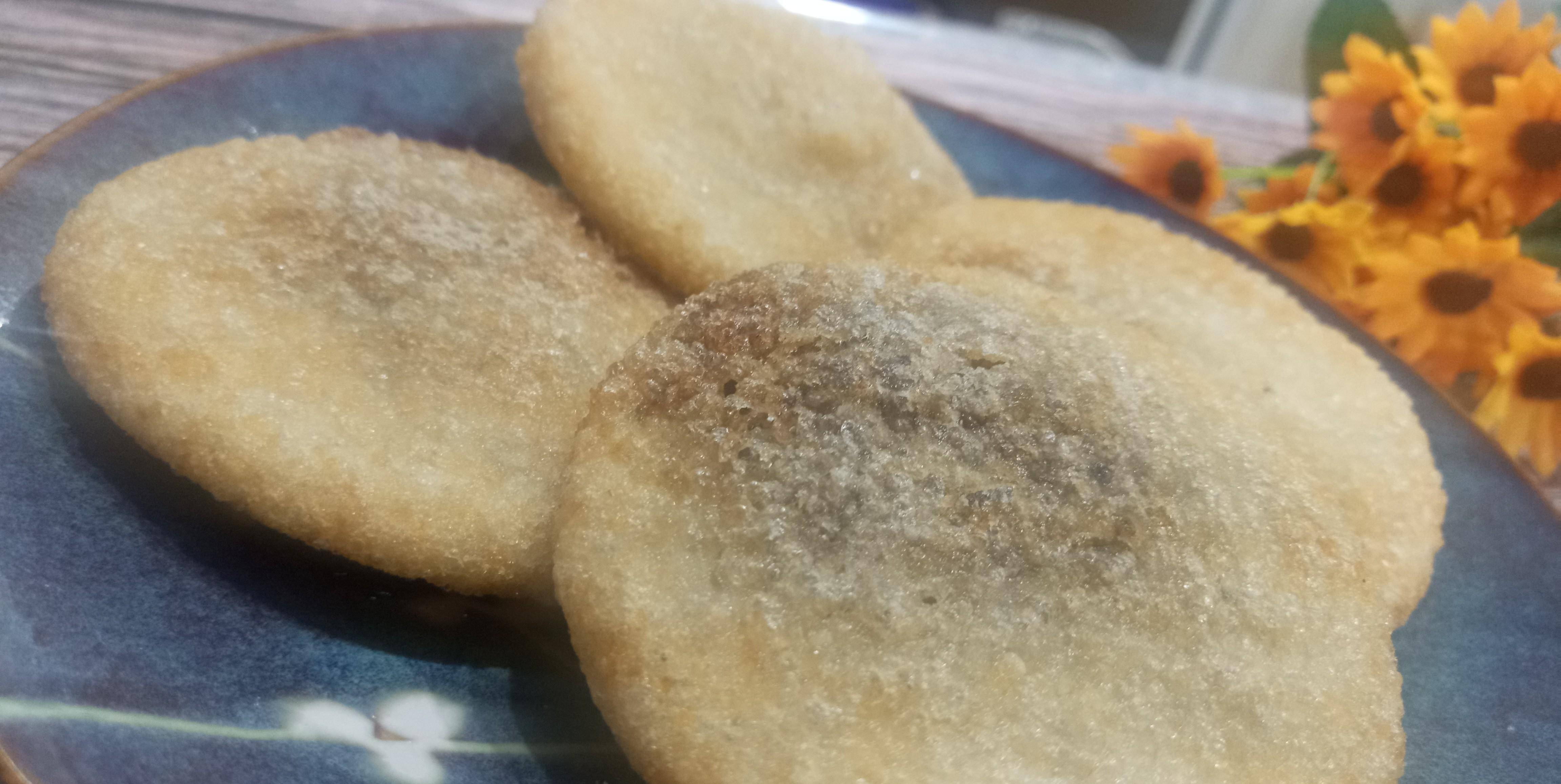 秋分后,自己做绿豆糍粑,煎着吃,炸着吃,豆香十足,越吃越想吃_步骤