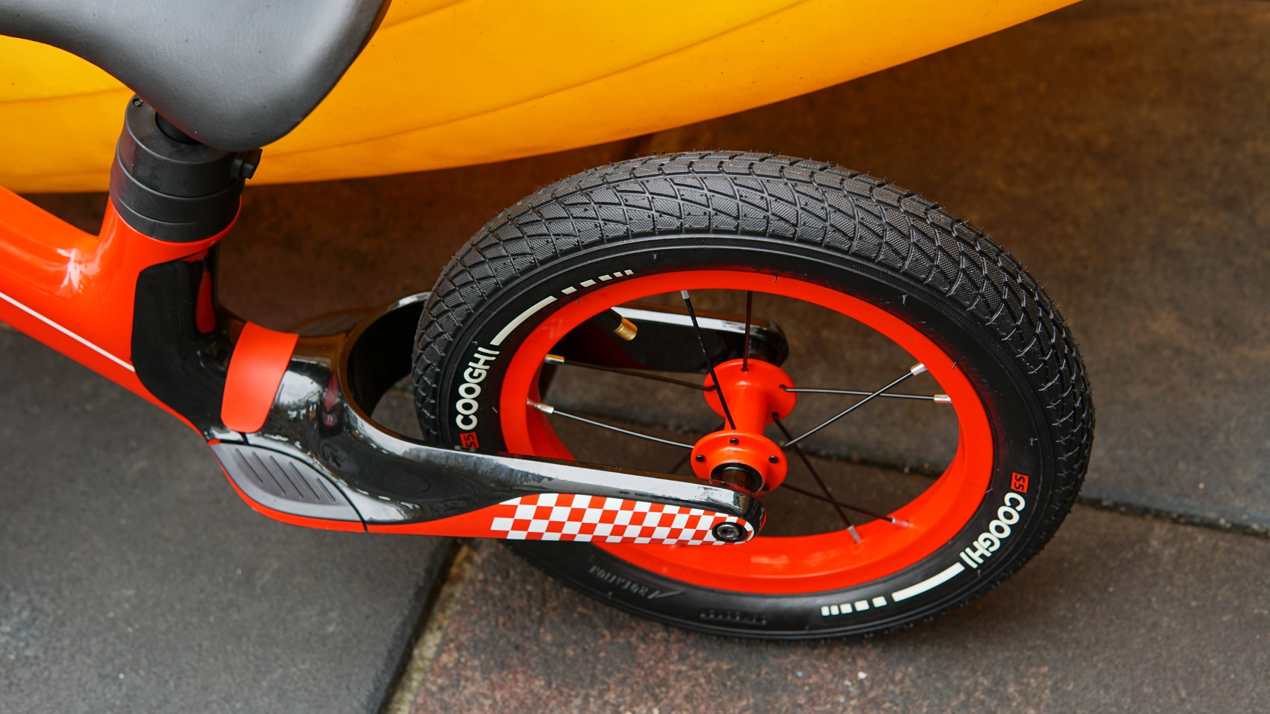 追风少年喜提酷骑s5竞技款儿童平衡车_调节_把手_车车