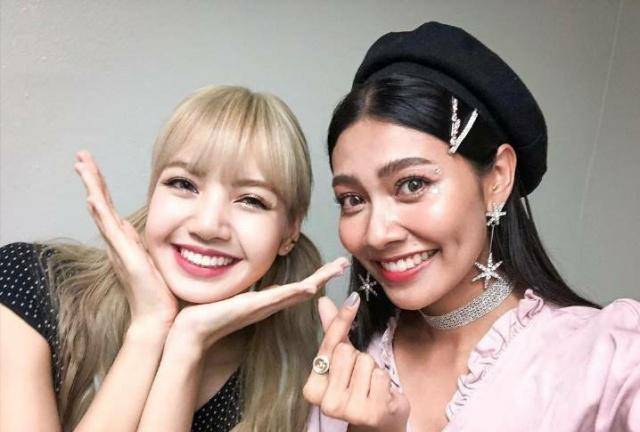 幸运女神lisa分享幸运,不仅自己涨粉飞快,众明星也是超人气_韩流_taew