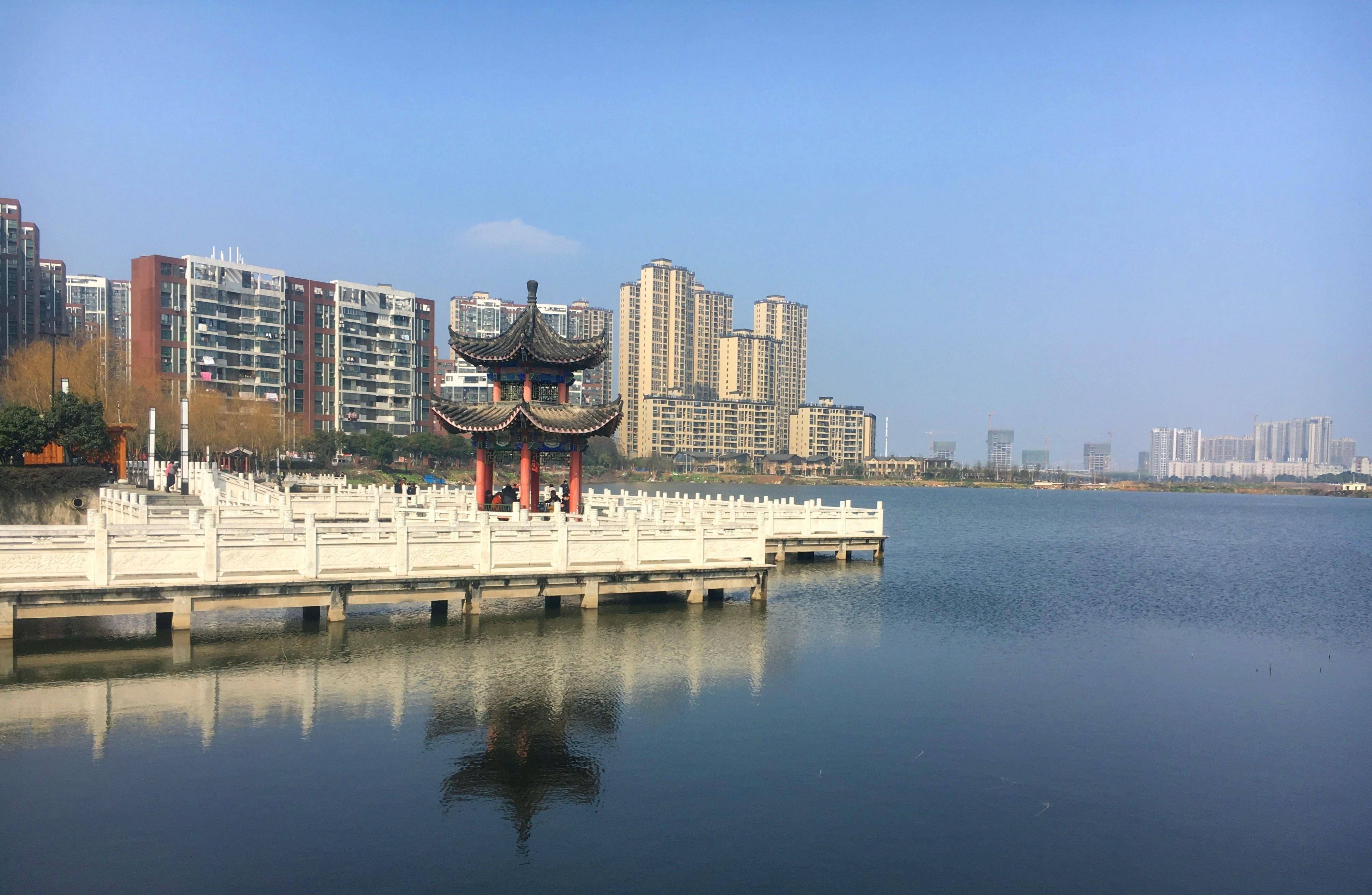 汤逊湖公园图片