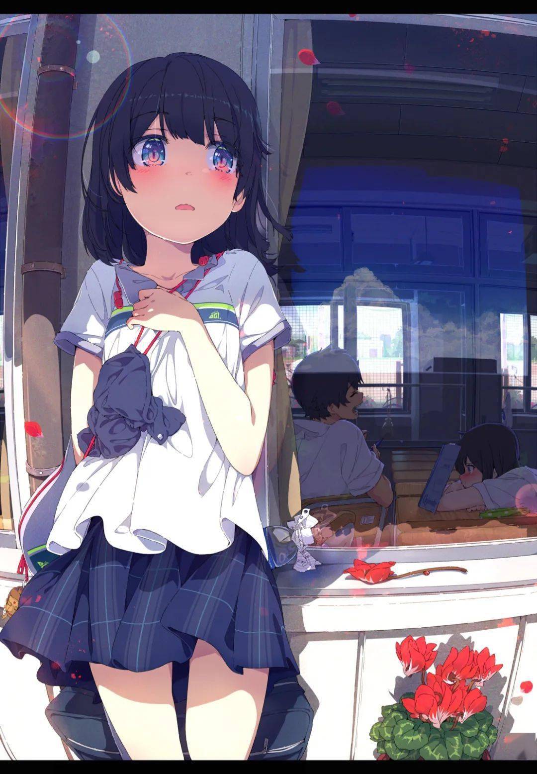 青春少年懵懂时 画师:荻pote 超赞的作品集_留言_下期_手机