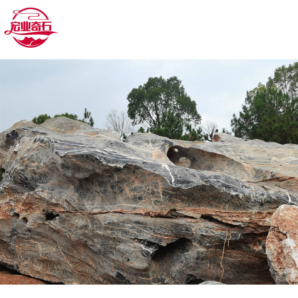 令人赏心悦目的太湖石造景,房山太湖石原产地