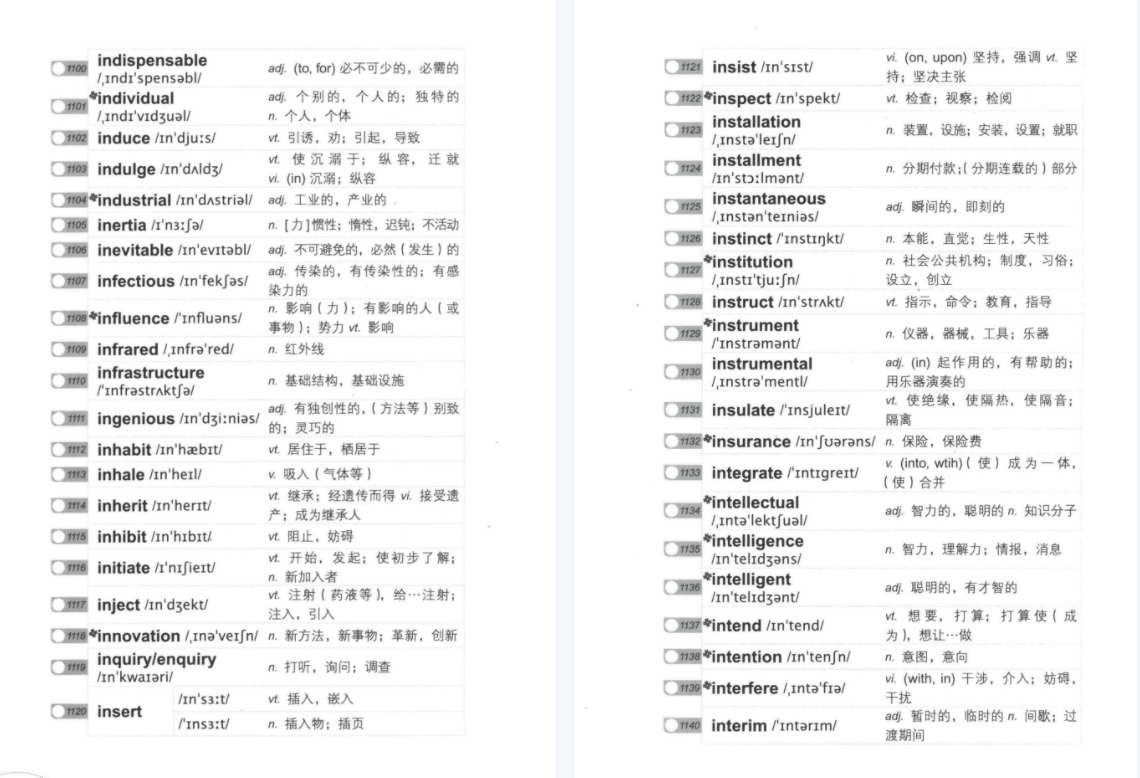 【泽程读研】2024新东方考研英语纲领核心2500词高清PDF 新东方核心2500词pdf