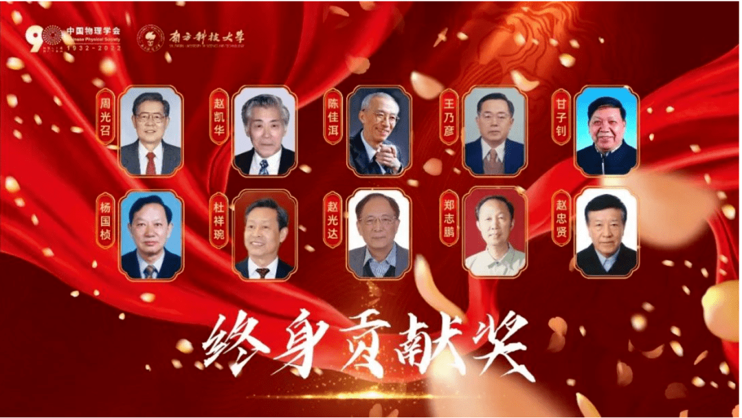 致敬！8位北大人获颁中国物理学会终身贡献奖