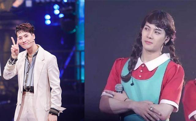 全员女装画风突变,王一博钟汉良最"闺蜜"_张艺兴_睡衣_王嘉尔