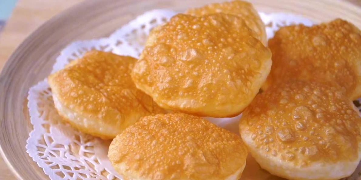 比油条简单又特别神奇的泡泡饼,不用酵母,泡打粉,做法超级简单_美味
