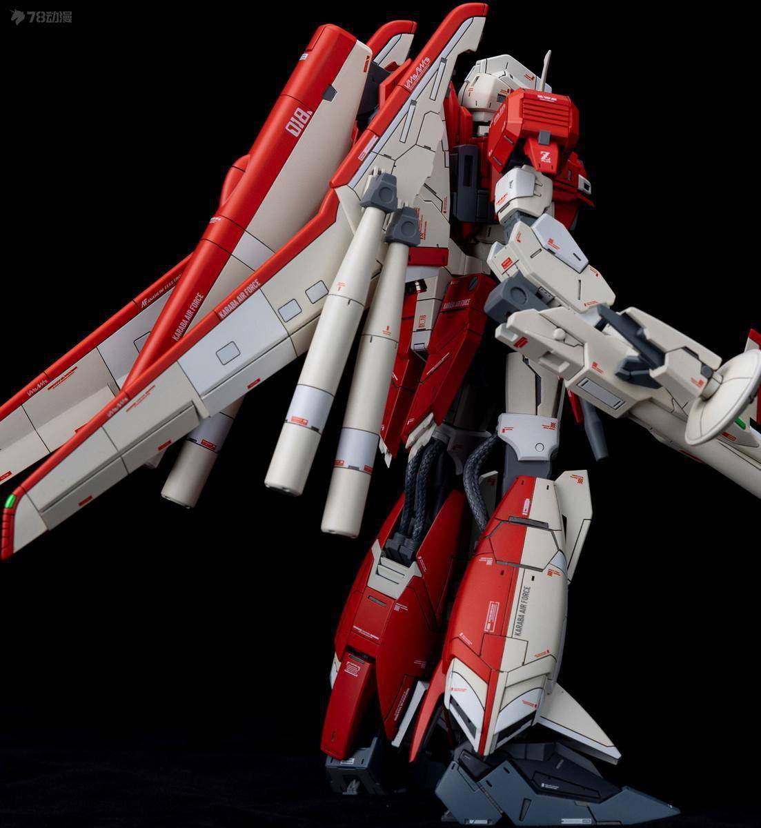 根大木秀gk作品 1/100 z plus a1阿姆罗专用机配色