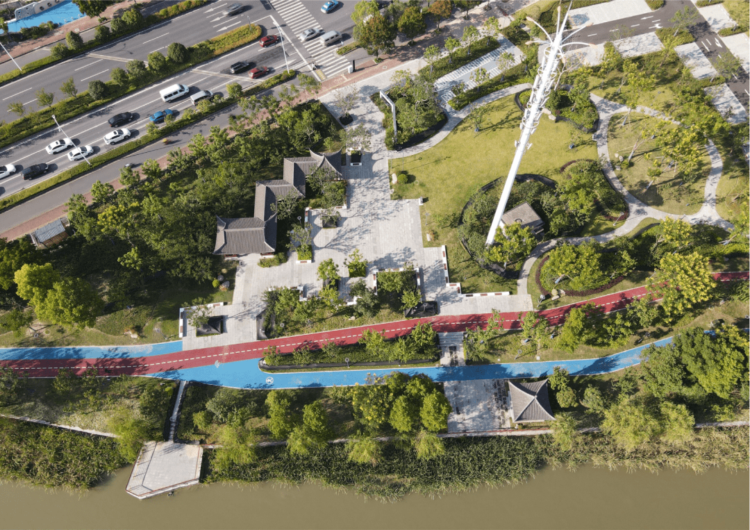 01 北塘河行旅图公园项目"美丽杭州迎亚运"城市环境品质提升第五期"