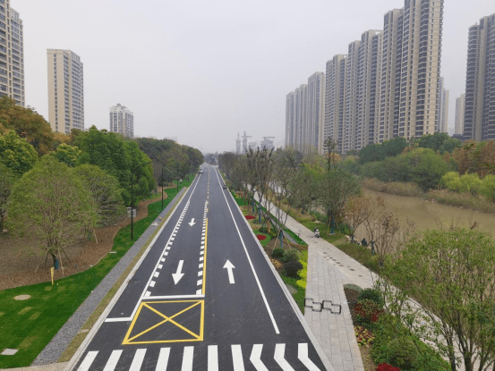 【便民】北塘路(原名三益线)今天试通车_改造_萧山区_景观