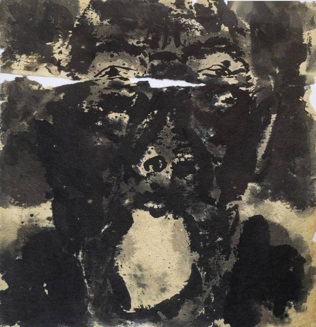 【中国写生】当代艺术家李平《矿工》综合材料绘画系列作品_生命_灵魂