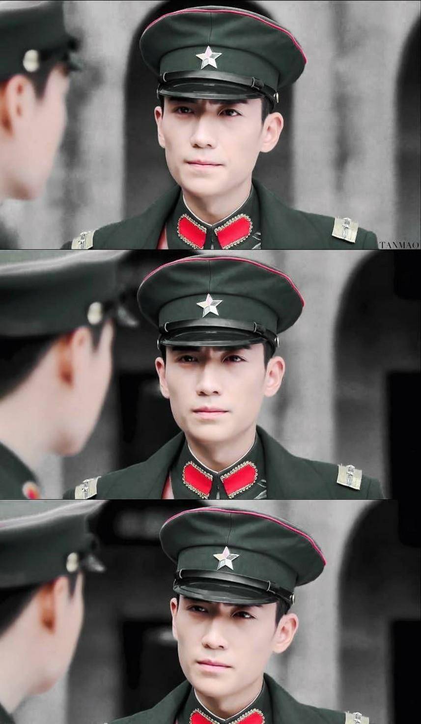 朱一龙穿军装上演制服诱惑,帅得让我昏厥《情定三生》朱一龙饰演的