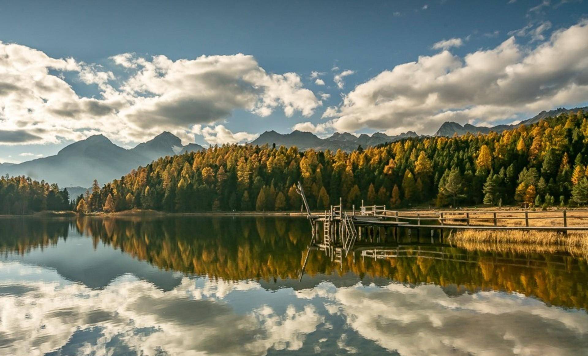 瑞士圣莫里茨湖结冰变身雪地马球世界杯场地_教堂_摄影_爱好者