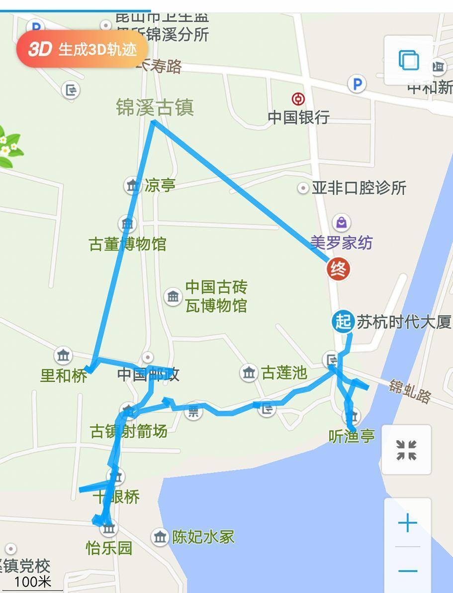 昆山市锦溪镇地图图片