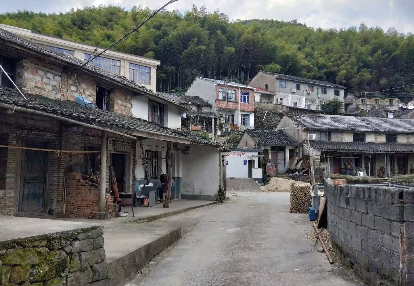 宁波横街镇乌岩村,群山环绕,竹林相依,风景秀丽_生活_村子_山村