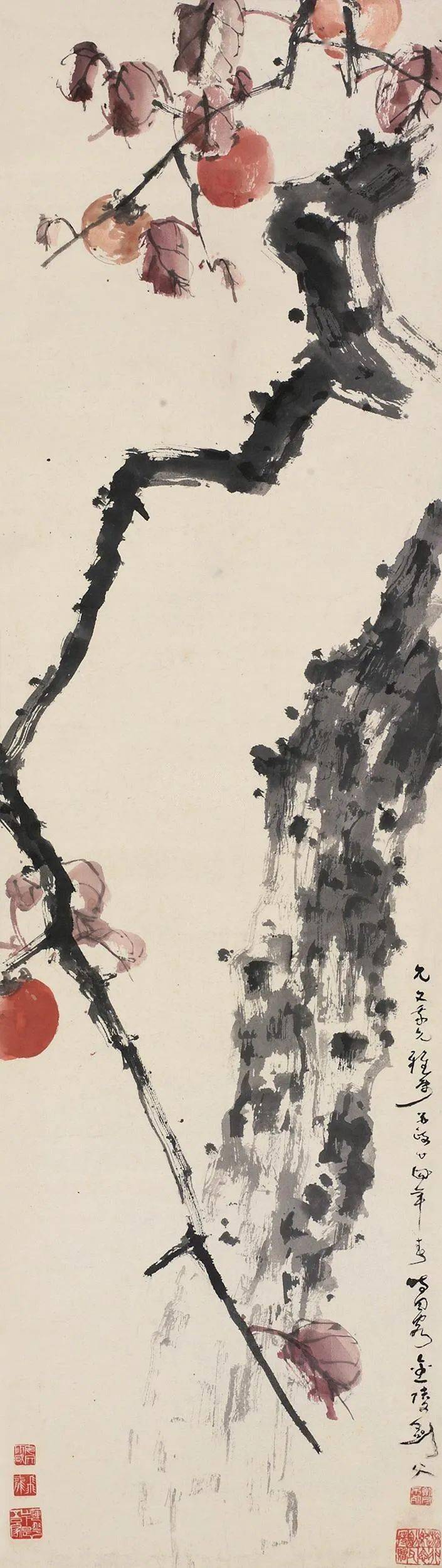 高劍父 花鳥圖 高剑父画花鸟，够味儿！_中国_美术_绘画