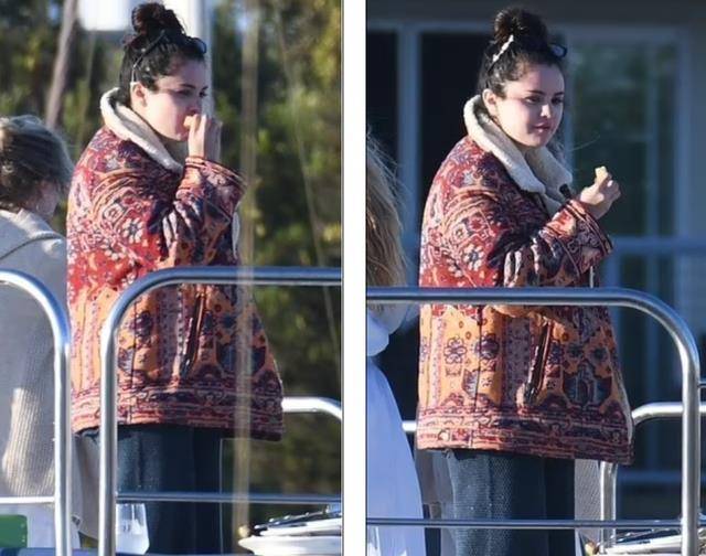 比伯初恋赛琳娜身材爆肥,换肾后罕见参加聚会,夏天穿棉袄显怪异_游艇